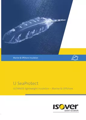 ISOVER U SeaProtect, Marine & Offshore insulation